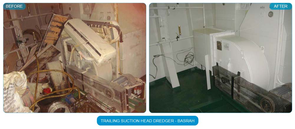 Trailing suction head dredger - Basrah